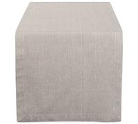 DII Chambray Kitchen, Collezione da Tavolo, Runner da Tavolo, 36 x 189 cm, Colore: Pietra
