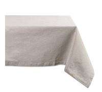 DII Chambray Kitchen Tovaglia Everyday Basic per 4-6 Persone, Cotone, Naturale, 84" x 60" (Rectangular)