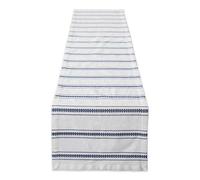 DII Collezione da tavolo, cotone, blu francese, runner da tavolo, 14x72