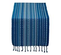 DII Da tavolo, cotone, blu, runner da tavolo, 14x72