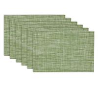 DII Everyday, Tovagliette in Vinile Intrecciato per Interni ed Esterni, Facili da Pulire, 33 x 45 cm, Multicolore