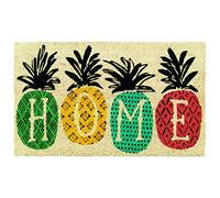 DII Fun Greetings Home Decor - Zerbino in fibra di cocco naturale, 45,7 x 76,2 cm, motivo: ananas