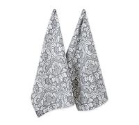 DII, Grembiule da Cucina in Cotone, Regolabile, da Donna, con Tasche e Fascette estra Lunghe Strofinaccio Gray