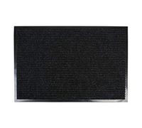 DII J & M Home Fashions Ribbed Runner Utility Mat, Charcoal, 24-inch by 36-inch