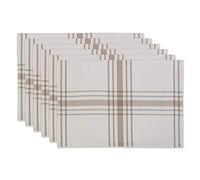 DII Kitchen Textiles Placemats, 13x19 Pietra