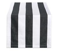 DII Nero & Bianco/tovagliolo, Black & White, 18x108 Table Runner