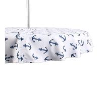 DII Outdoor, Poliestere, Stampa ad ancora, 60" Round w/Zipper