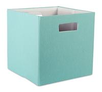 DII Poly Cube - Contenitore pieghevole con lati rigidi, misura grande, colore: verde acqua