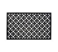 DII Rubber Doormats Collection per Tutte Le Stagioni, Gomma, Lattice, 18x30