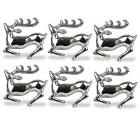 DII Set di 6 portatovaglioli, zucche Scroll Stag
