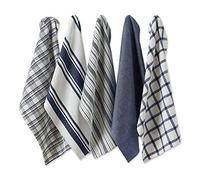 DII Set Strofinacci, Cotone, Blu Nautico, 18x28