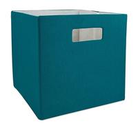 DII Solido, leggero e resistente, 100% poliestere, verde acqua, quadrato piccolo, 11 x 11 x 11