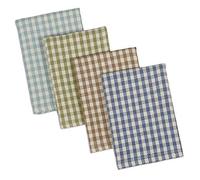 DII Strofinacci da cucina in cotone pesante, 30,5 x 30,5 cm, set di 4, per asciugare e pulire la cucina e la pulizia di tutti i giorni per cucinare e cuocere al forno a quadretti