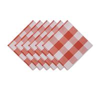 DII Tavolo classico, Cotone, Vintage Rosso, Set Tovaglioli, 20x20