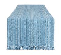 DII Variegated Table Collection, Runner da tavolo, 13 x 108, Azzurro