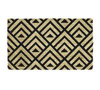 DII Zerbino geometrico moderno per esterni, decorazione portico anteriore, cocco, Tri Decco, 17x29