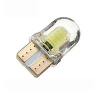 DIioee 10PZ LED T10 W5W COB SMD CANBUS Lampadina silicea bianca brillante