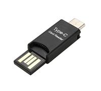 DIioee Adattatore per Lettore di Schede Tf USB-C A Micro-SD USB 3.1 Type C per Pc Cellphone