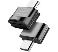 DIioee Lettore di Schede TF Scheda TF TO Lettore di Schede di Tipo C Adattatore OTG Scheda di Memoria un USB C Ad Alta Velocità per Telefoni Cellulari Laptop B