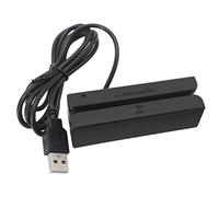 DIioee MSR90 Lettore di Schede per Lettore di Schede con Striscia Magnetica USB Stripe 3 Tracce Mini Swiper per PC USB