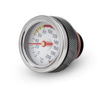 DIIOOMIEEU Tappi di riempimento M20x1.5 per temperatura dell'olio per moto 0-200 ℃ Gauge valvole motore tappi