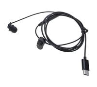 DIIOOMIEEU USB Tipo C Auricolari Singoli Auricolari Laterali Tappi per le orecchie con Microfono Stereo Sound Cavo Rinforzato per