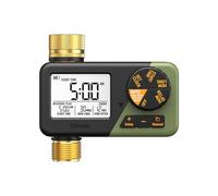 Diivoo Ottone Centralina Irrigazione, IP66 Timer per Giardini e Prati