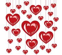 DiiWmme Ghirlanda di stelle filanti iridescenti, 9 m, 3 pezzi, decorazioni olografiche per feste di compleanno, matrimonio, decorazioni per feste all'aperto, tema sottomarino e celebrazioni natalizie