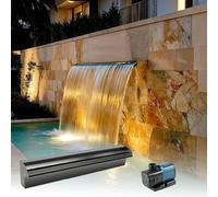 Dijateman Sfioratore a Cascata, Acciaio Inossidabile 304 Fontana Cascata