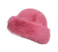dijiusidy Cappello cosacco Il cappello russo offre moda e calore, | contempo l'esperienza e le attività all'aperto invernali cosacco invernale in pelliccia sintetica da donna russo