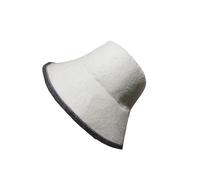 dijiusidy Cappello da sauna anti-calore in feltro di lana, copricapo essenziale per spa e sauna finlandese rilassanti VANTAGGI Il cappello da protegge la testa e i capelli, bianco