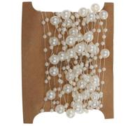 dijiusidy Catena di perline in plastica per bomboniere fai da te, forniture per artigianato, accessori per la casa, spazio abitativo, può essere tagliata alla lunghezza