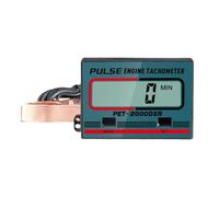 dijiusidy Contagiri digitale portatile affidabile con display LCD e metodi di misurazione versatili e struttura compatta ma robusta Contagiri per motociclette ad alto numero di giri digitale