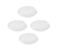 dijiusidy Cuscinetti protettivi per la stabilità delle gambe dei mobili, antiscivolo, caratteristiche, sistemi di gambe per divani, poltrone e letti, sedie, Girare, Diametro 4 cm