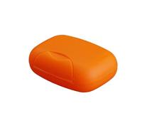dijiusidy Custodia da viaggio impermeabile antipolvere da viaggio Bagno dell'hotel Cucina Toilette Doccia Scatola di immagazzinaggio Contenitore Organizzatore, Arancia, l