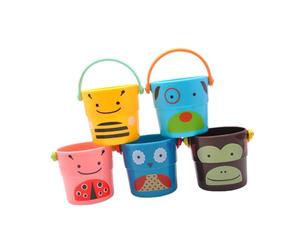dijiusidy Deliziosa esperienza di bagno per bambini, vasca da bagno, doccia, secchio, set di giocattoli, mini tazze, incoraggiamento del legame genitore-figlio, divertimento