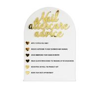 dijiusidy Espositore per nail art Strumento di visualizzazione flessibile che garantisce che la nail art sia vista nella migliore luce e possa anche essere, Stile C