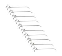 dijiusidy Ganci per pareti divisorie Accessori per organizzare le aree espositive Garantire affidabilità per vari oggetti appesi senza sforzo Ganci per pareti divisorie Accessori, Stile A