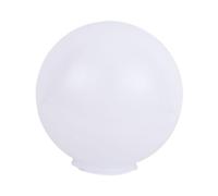 dijiusidy Il paralume a sfera valorizza giardini e paesaggi urbani offrendo una diffusione efficiente della luce e una visibilità esterna complessiva sicura, Bianco, Bocca da 30 cm e 95 mm