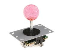 dijiusidy Joystick arcade e joystick di controllo fai da te Il modello compatibile offre un'esperienza di gioco arcade piacevole su PC Kit pulsante di gioco fai da te Rocker