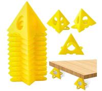 dijiusidy Piramidi per pittori Supporti per vernice Assicurano | uniforme della vernice su varie superfici come mobili e triangoli di legno, consentendo di verniciare o tingere le parti