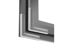 dijiusidy Protezione angolare per mobili morbida e ad resilienza da 10 pezzi Ampia applicazione Durevole per lungo tempo PVC realizzato con PVC, Colore trasparente