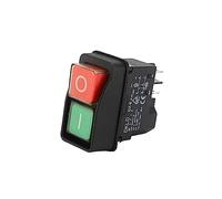 dijiusidy Pulsante DZ6 Protezione da sovraccarico Interruttore elettromagnetico Lungo Utilizzo di piccoli interruttori di sicurezza Frullatore Starter Home, DKLD/DZ-6 Cinque gambe
