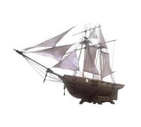 dijiusidy Statuetta di barca a, pregevole fattura, modello di barca a, decorazione che aggiunge un tocco marittimo allo spazio, ma anche come oggetto scena per foto.