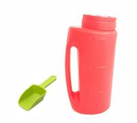 dijiusidy Vaso per Semina Senza Sforzo per Una distribuzione Rapida e Comoda, per distribuire Il Letame e Il Vaso per Semina a Mano, per lavori all'aperto, Rosso