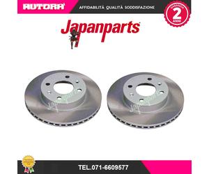 DIK10C Coppia disco freno anteriore (MARCA-JAPANPARTS).