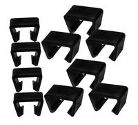 DIKACA 10 Pezzi Clip per Mobili da Giardino in Plastica Resistente Fermagli per Rattan Facili da Installare per Connessione Sedie e da Patio