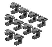 DIKACA 10 pezzi Sensori Fotoelettrici Slot Compatti in Abs per Rilevamento Oggetti Trasparenti e Opachi Interruttori Ottici Affidabili per Macchine da Copia e Contabanconote