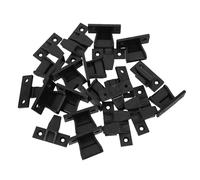 DIKACA 16 Set Set 16 Morsetti Regolabili per Mobili, Connettori Clip a Incastro per Pannelli, Elementi di Fissaggio Nascosti per Armadi e Scaffalature, Montaggio Rapido senza Attrezzi per