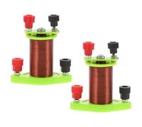 DIKACA 2 pezzi Kit Bobine Elettromagnetiche Induzione Precise per Esperimenti di Fisica e Didattica Scolastica Strumento Laboratorio Scienza per Ragazzi Robusto e Facile da Usare